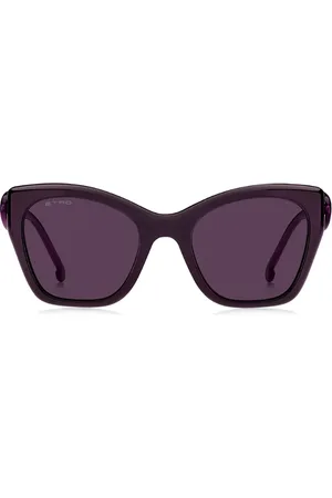 Etro Tilbehør, unisex, Lilla, 54 MM, Uld, Stilfuld Model Skjorte