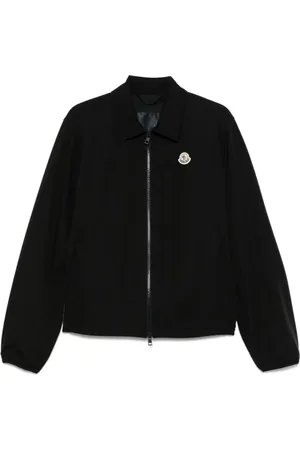 Moncler Jakke, Herre, Sort, XL, Uld, Sort Evandro Jakke
