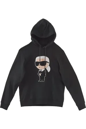 Karl Lagerfeld Sweathshirts & Hoodies, Herre, Sort, XL, Bomuld, Sweatshirts & Hoodies