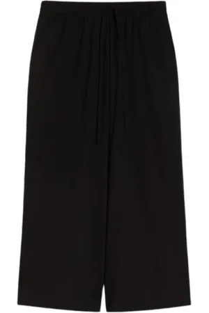 Max Mara Bukser, Dame, Sort, XS, Sorte Brede Korte Bukser