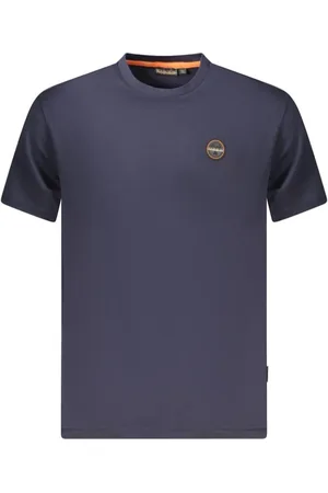 Napapijri Top, Herre, Blå, S, Bomuld, Blå Bomuld Herre T-Shirt