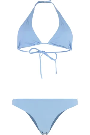 Lido Badetøj, Dame, Blå, S, Trekantet Bh Bikini Sæt