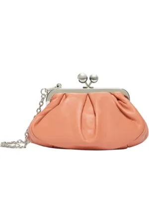 Max Mara Taske, Dame, Lyserød, ONE SIZE, Uld, Rosa Pasticcino taske lille clutch