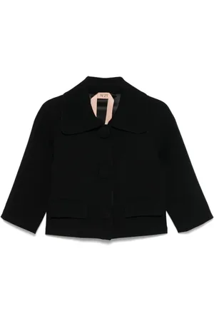 Nº21 Jakke, Dame, Sort, XL, Stofjakke