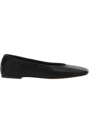 The Row Sko, Dame, Sort, 37 EU, Minimalist Sorte Ballet Flats