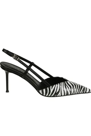 SERGIO LEVANTESI Sko, Dame, Flerfarvet, 37 EU, Læder, Zebra Whips Pianco Nero Pumpe