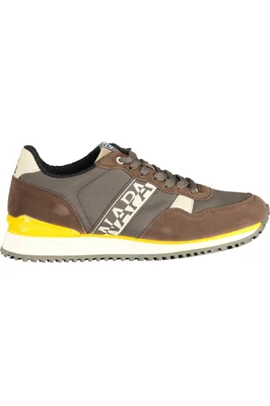 Napapijri Sko, Herre, Brun, 42 EU, Uld, Sporty Brun Snøresko med Logo