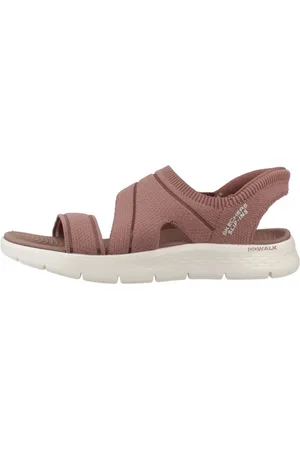 Skechers Sko, Dame, Brun, 35 EU, Flex Sandaler