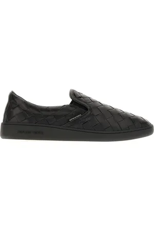 Bottega Veneta Sko, Herre, Sort, 39 EU, Læder, Afslappede Sneakers til Hverdagsbrug