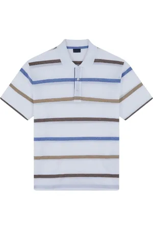 Paul & Shark Top, Herre, Flerfarvet, S, Bomuld, Stribet bomuldspolo