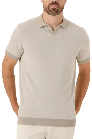 Gentiluomo Top, Herre, , 2XL, Uld, Herre Polo No Button Skjorte