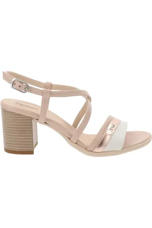 Nero Giardini Sko, Dame, Lyserød, 36 EU, Læder, Læder Dame Sandaler Elegant Stil