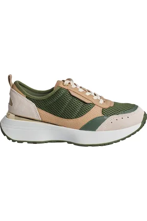 Michael Kors Sko, Dame, Flerfarvet, 36 EU, Uld, Mesh Flynn Sneakers med Metallic Detaljer