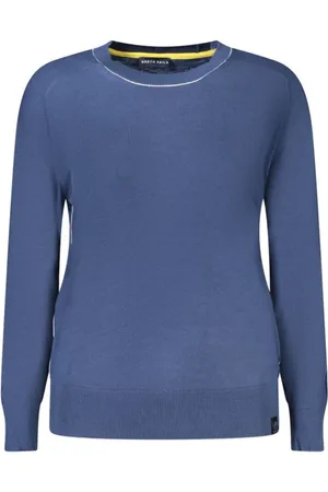 North Sails Strik, Dame, Blå, S, Bomuld, Blå Bomuld Dame Sweater