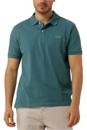 Lacoste Top, Herre, Blå, L, Bomuld, Men`s S/S Polo