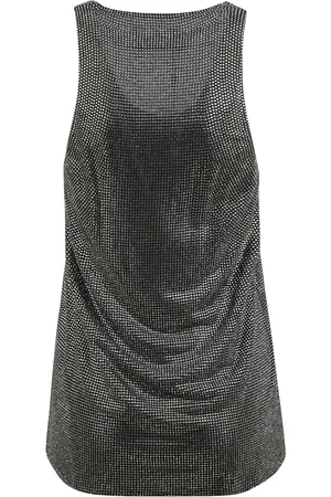 GIUSEPPE DI MORABITO Kjole, Dame, Sort, XS, Almindelig pasform tanktop