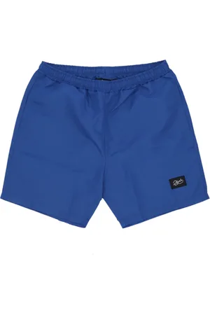 DOLLY NOIRE Shorts, Herre, Blå, L, Uld, Blå Easy Shorts med elastisk talje