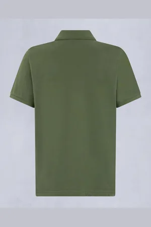 Moose Knuckles Top, Herre, Grøn, L, Everett Polo i Kelp