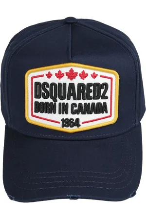 Dsquared2 Tilbehør, Herre, Blå, ONE SIZE, Uld, Stilfuld Hat til Mænd og Kvinder
