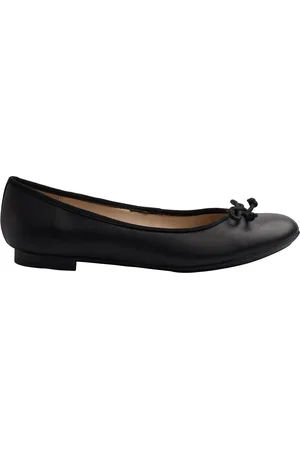Clarks Sko, Dame, Sort, 41 EU, Læder, Klassiske runde tå balletflader