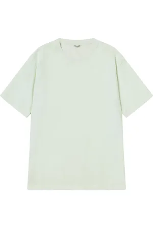 Auralee Top, Herre, Blå, 2XL, Uld, Stilfulde T-shirts og Polos