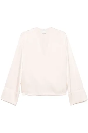 FORTE FORTE Bluser & Skjorter, Dame, , XS, Silke Langærmet Top