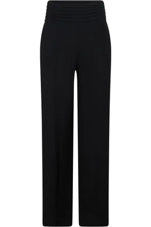MVP Wardrobe Bukser, Dame, Sort, S, Calypso Tuxedo Stil Højtaljede Bukser