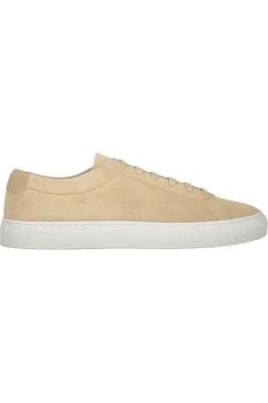 MOORER Sko, Herre, , 41 EU, Suede, Suede Sneakers Rund Tålinje Kalv Gummi
