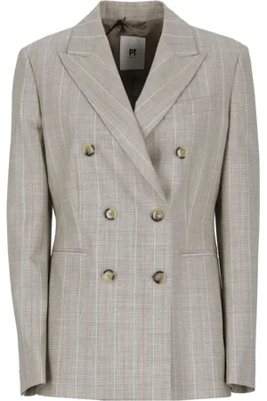 PT Torino Jakke, Dame, , L, Uld, Uld Dobbeltbrystet Blazer