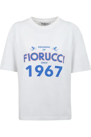 Fiorucci Top, Dame, Hvid, M, Drømme T-shirt med rund hals