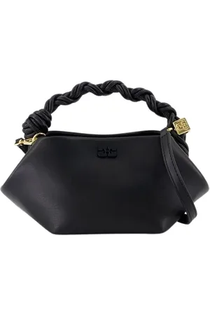 Ganni Taske, Dame, Sort, ONE SIZE, Uld, Mini Crossbody Taske