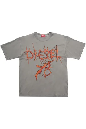 Diesel Top, Herre, Grå, L, Grå T-Boxt R28 T-Shirt