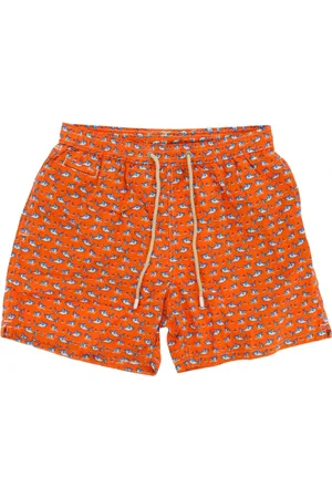 MC2 SAINT BARTH Badetøj, Herre, Rød, XL, Rød Havtøj Svømmeshorts