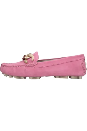 Emanuélle vee Sko, Dame, Lyserød, 37 EU, Uld, Flade sko Fuchsia