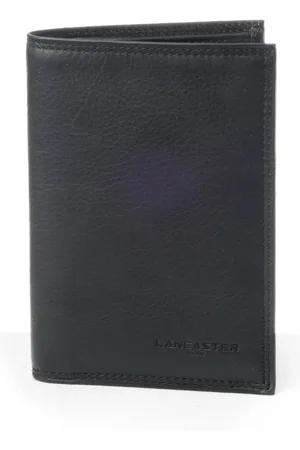 Lancaster Tilbehør, Herre, Sort, ONE SIZE, Læder, Læderpung & Kortholder Rfid Blokering