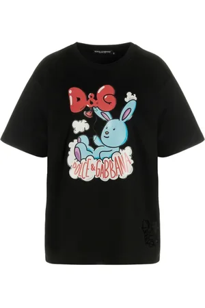 Dolce & Gabbana Top, Dame, Sort, 2XS, Sorte T-shirts og Polos