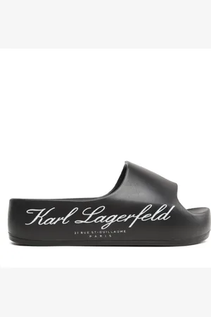 Karl Lagerfeld Sko, Dame, Sort, 40 EU, Hotel Platform Slide