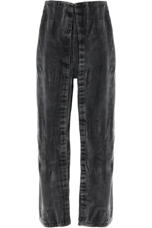 Y / PROJECT Jeans, Herre, Grå, W32, Denim, Klassiske Denim Jeans til Hverdagsbrug