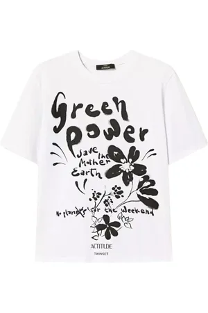 Twin-Set Top, Dame, Hvid, XS, Bomuld, Hvid T-shirts og Polos Kollektion
