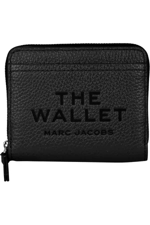 Marc Jacobs Tilbehør, Dame, Sort, ONE SIZE, Læder, Kompakt pung med flere rum