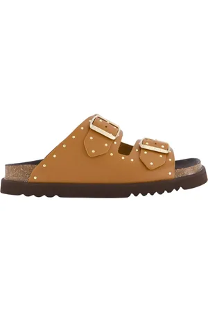 Scholl Sko, Dame, Brun, 40 EU, Uld, Beatriz Slipper i Cognac