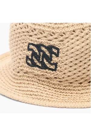 Casadei Tilbehør, Dame, , L, Brun Flettet Hat