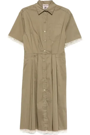 SEMICOUTURE Kjole, Dame, , XL, Uld, Betulla Sharon Stilfuld Top