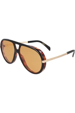 DB EYEWEAR BY DAVID BECKHAM Tilbehør, unisex, Sort, 61 MM, Retro Runde Solbriller Kollektion