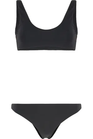 Lido Badetøj, Dame, Sort, S, Uld, Knude Bandeau Bikini