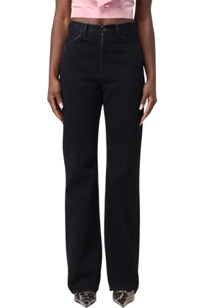 Acne Studios Jeans, Dame, Sort, W29, Bomuld, Sorte Straight Jeans