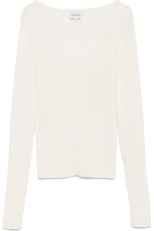 Herskind Strik, Dame, Hvid, S, Strikbluse til kvinder