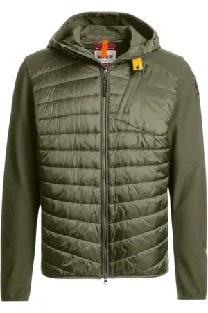 Parajumpers Jakke, Herre, Grøn, XL, Uld, Grøn blandingstøj jakke