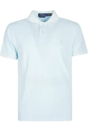 Ralph Lauren Top, Herre, Blå, S, Klassisk Polo Skjorte