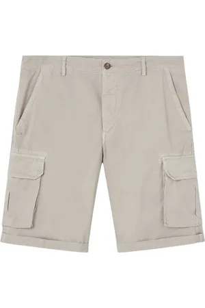 40 Weft Shorts, Herre, , XL, Uld, Cargo Bermuda Shorts i